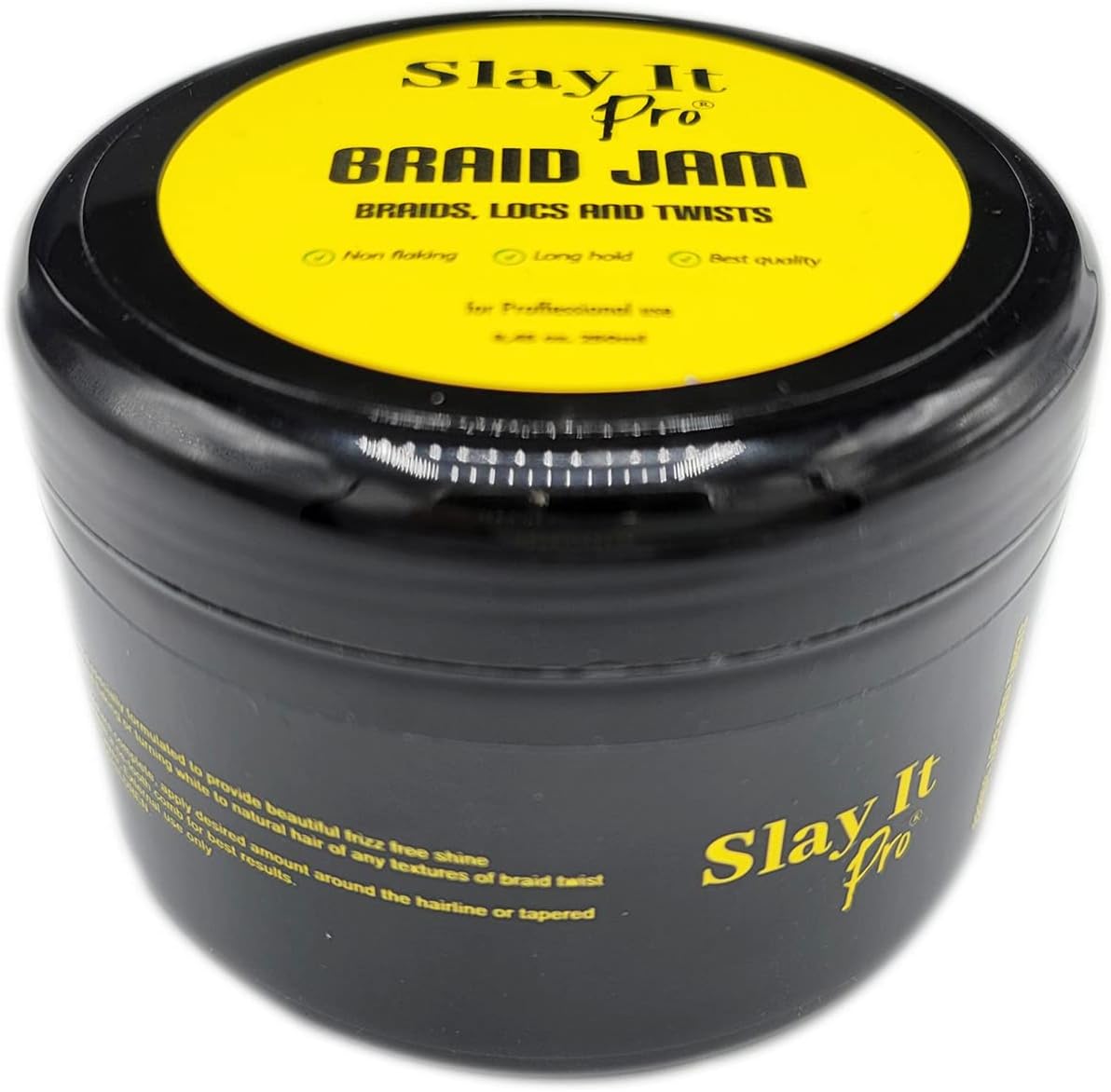 Slay It Pro Braid Jam Super Hold Yellow 8oz