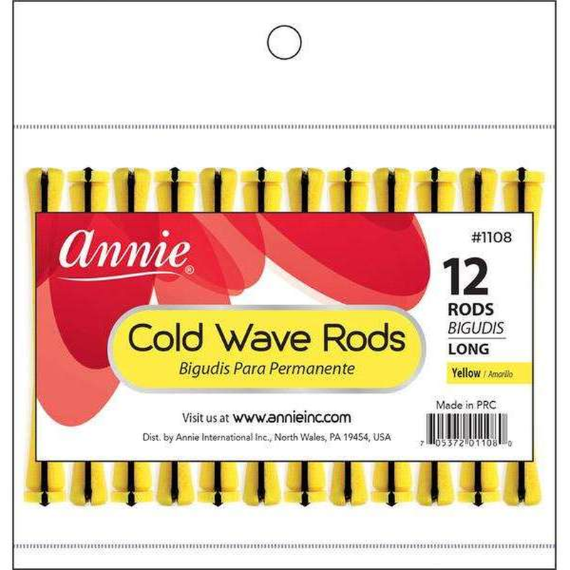 Annie Cold Rod Yellow Long 12 Count