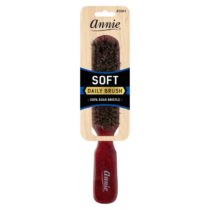 Annie Soft Wooden 100% Boar Brush