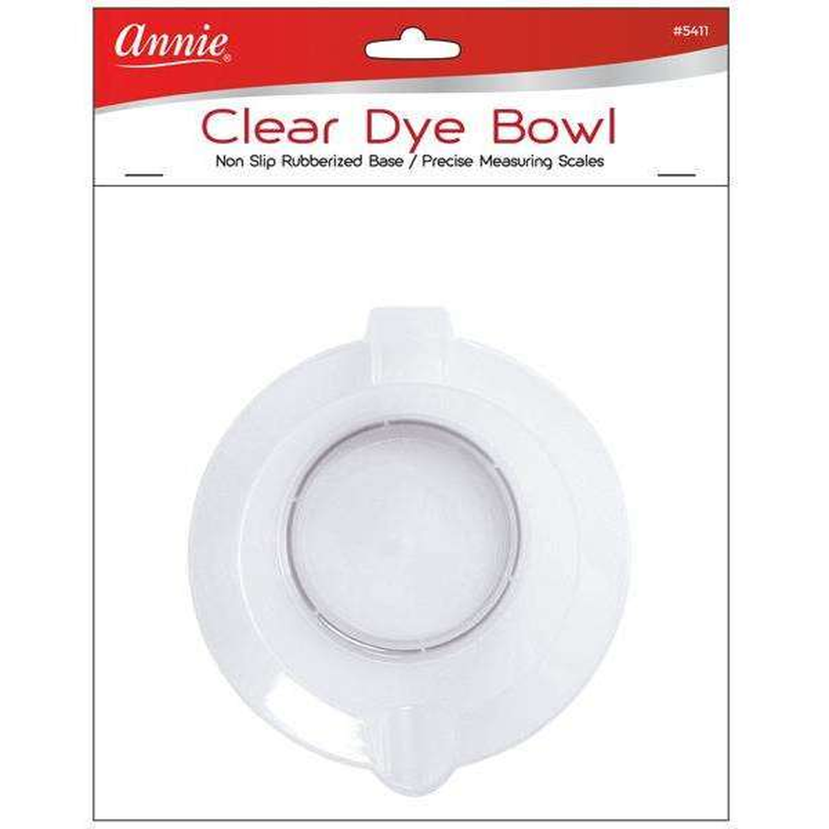 Annie Dye & Tinting Bowl, 1 Count, Clear