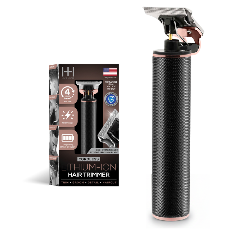 Annie Hot & Hotter Cordless Lithium-Ion Hair Trimmer, 1 Count, Black