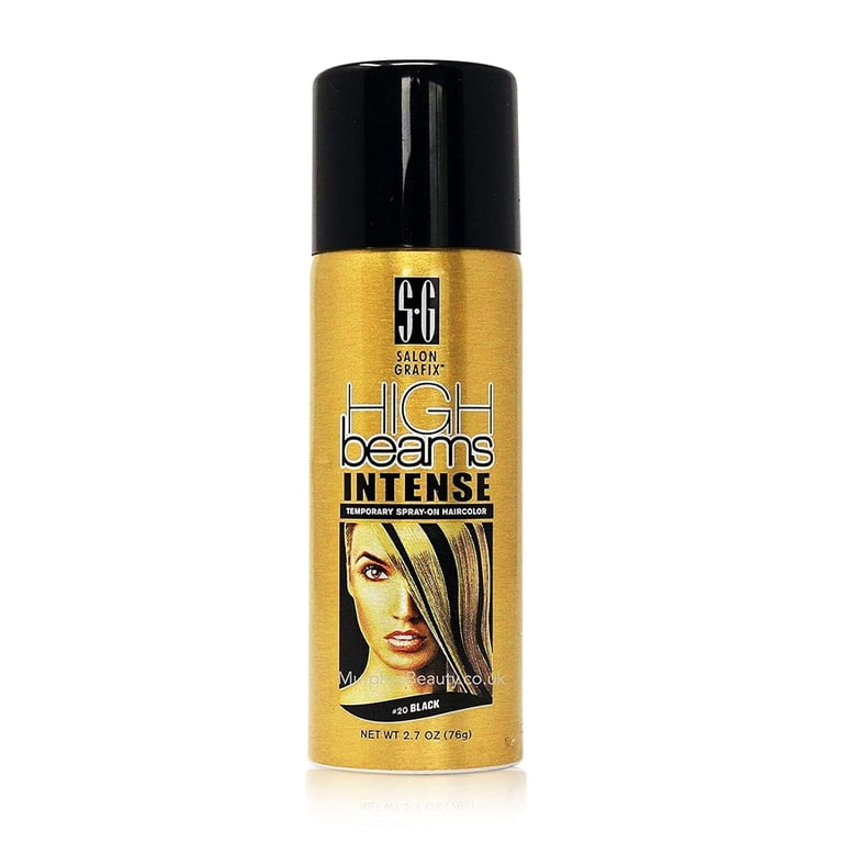 High Beams Intense Temporary Spray-On Hair Color in #20 Black