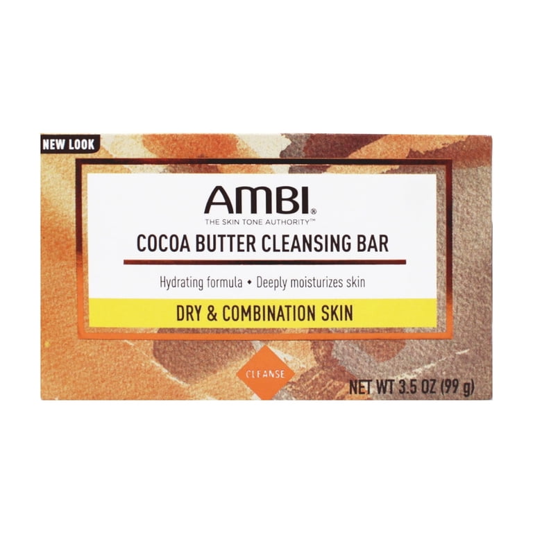 AMBI Cocoa Butter Cleansing Bar Soap 3.5oz