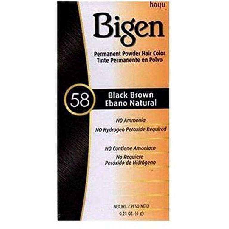 Bigen Black Brown #58