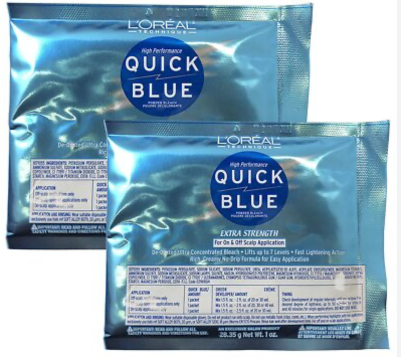 L'Oreal Quick Blue High-Performance Powder Lightener