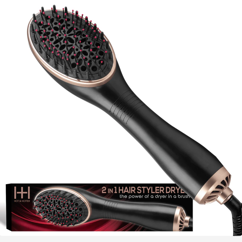 Hot & Hotter 2-in-1 Ceramic Hair Styler & Dryer