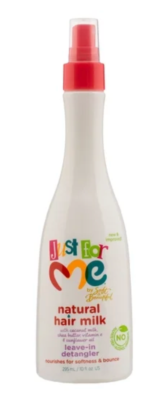JUST FOR ME NATURAL HAIR MILK LEAVE IN DETANGLER  10oz