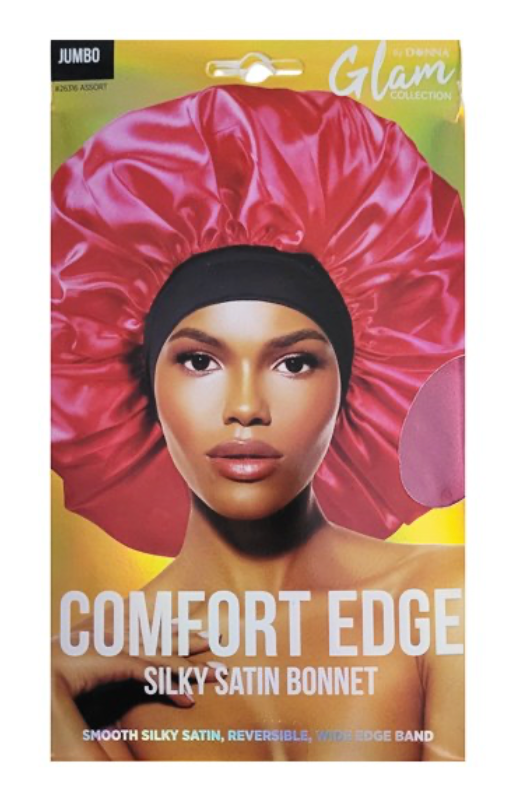 Glam Jumbo Comfort Edge Silky Satin Bonnet