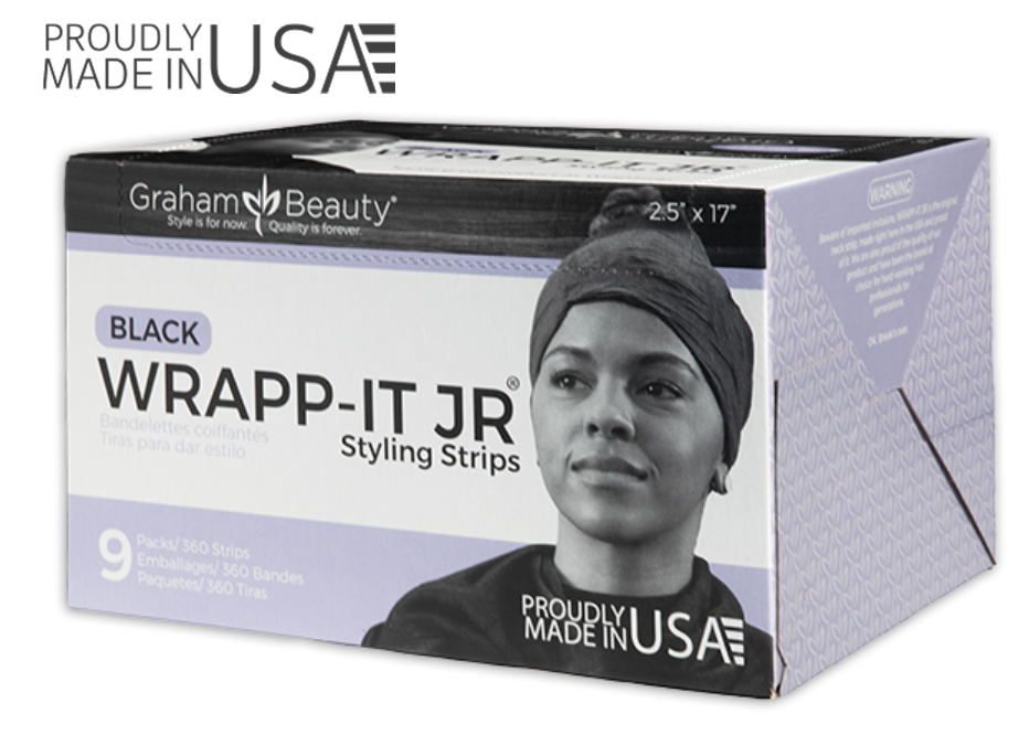 Femis Wrapp It Jr Styling Strips Black