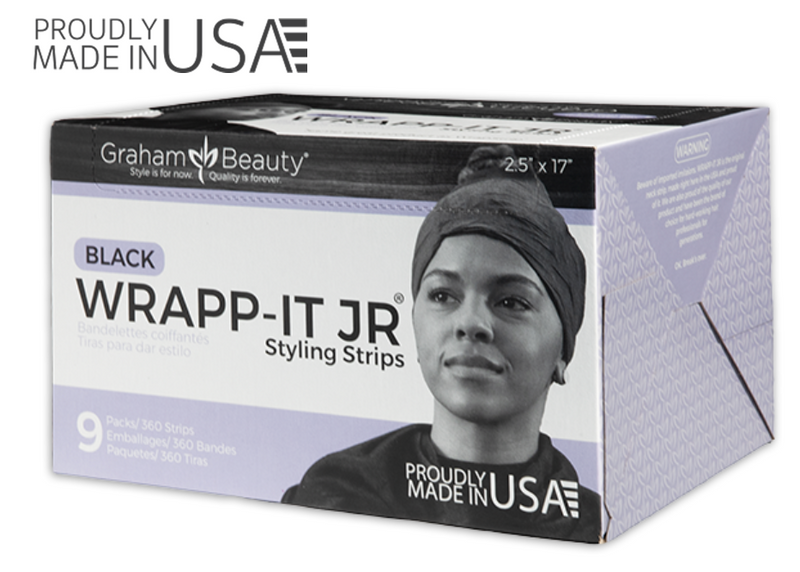 Femis Wrapp It Jr Styling Strips Black