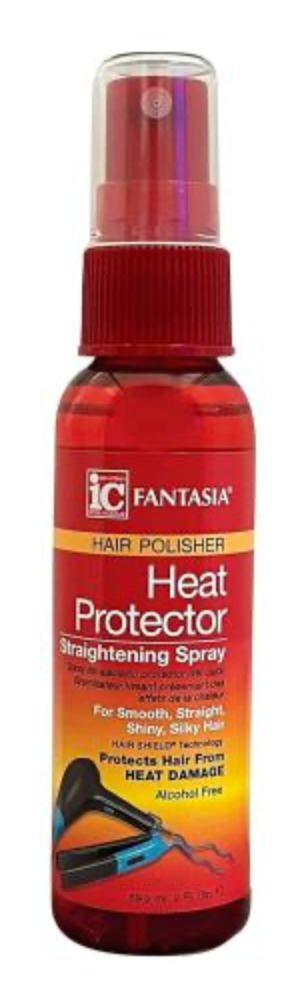 Fantasia IC Hair Polisher Heat Protector Straightening Spray 6oz