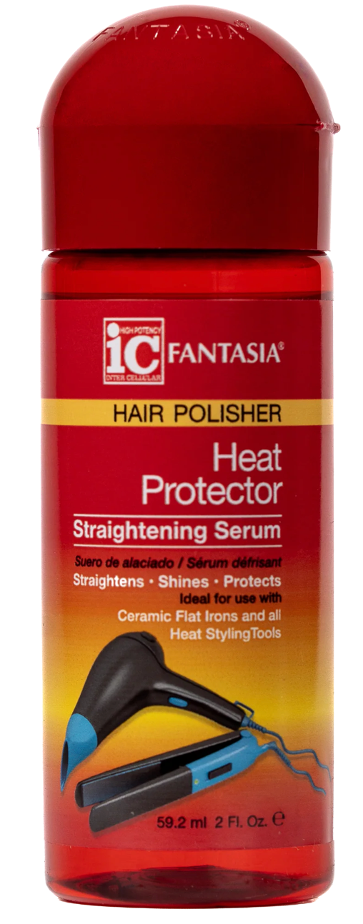 The Fantasia IC Hair Polisher Heat Protector Straightening Spray 2oz