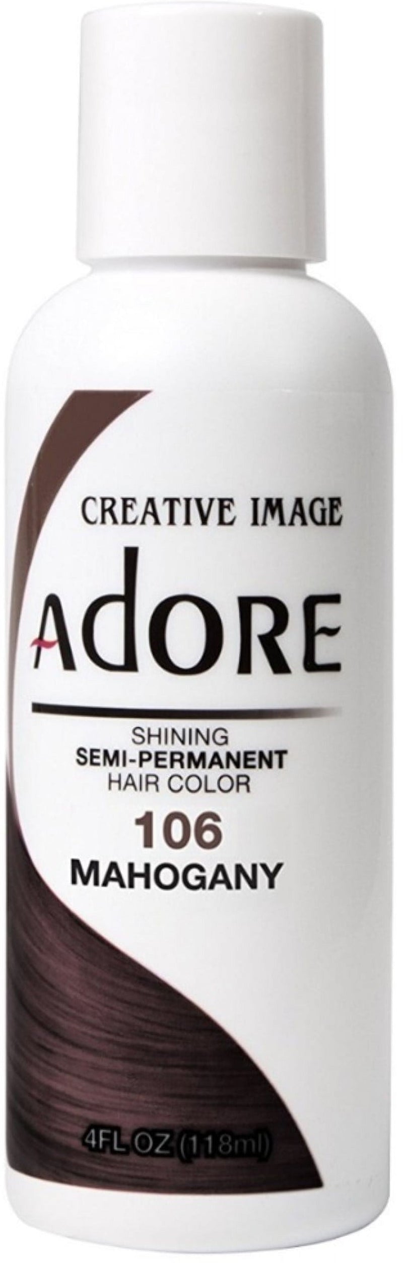Adore Semi-Permanent Hair Color #106 Mahogany  – 4 oz