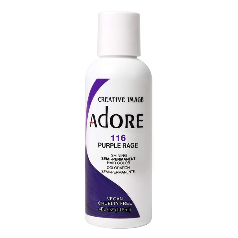 Adore Semi-Permanent Hair Color #116 Purple Rage  – 4 oz