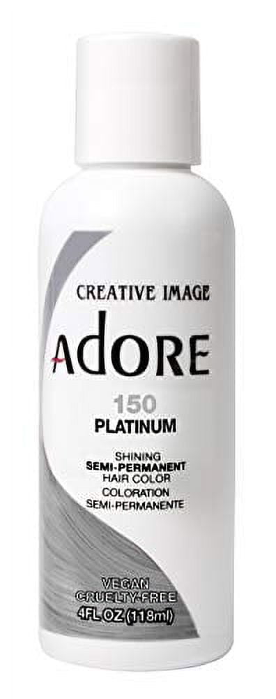 Adore Semi-Permanent Hair Color #150 Platinum – 4 oz