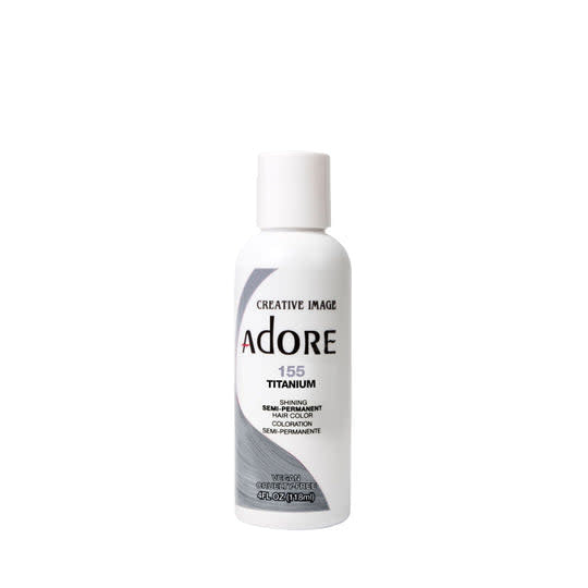 Adore Semi-Permanent Hair Color #155 Titanium  – 4 oz