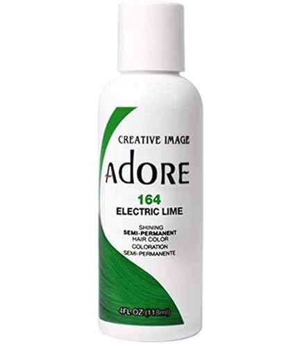 Adore Semi-Permanent Hair Color #164 Electric Lime – 4 oz
