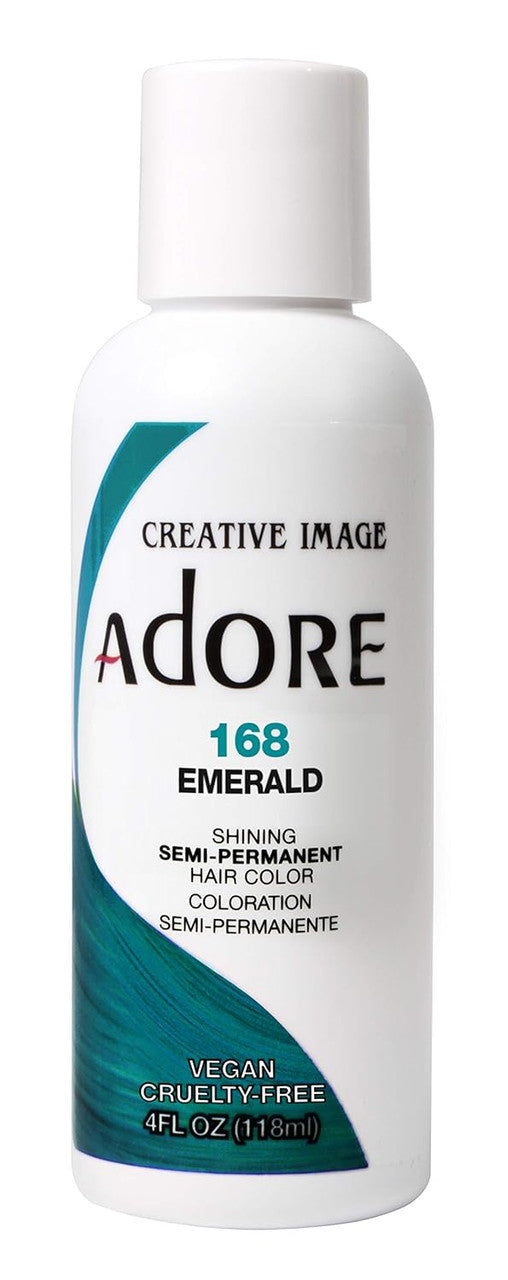 Adore Semi-Permanent Hair Color #168 Emerald – 4 oz