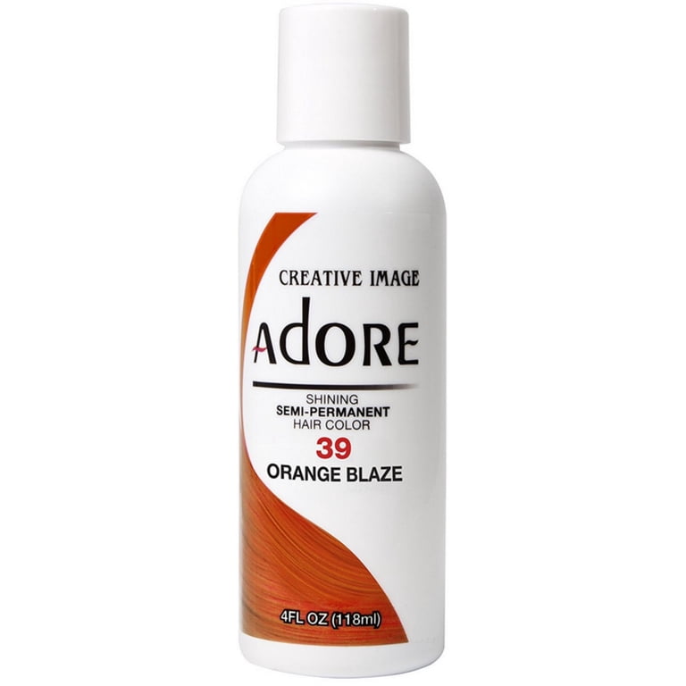 Adore Semi-Permanent Hair Color #39 Orange Blaze – 4 oz
