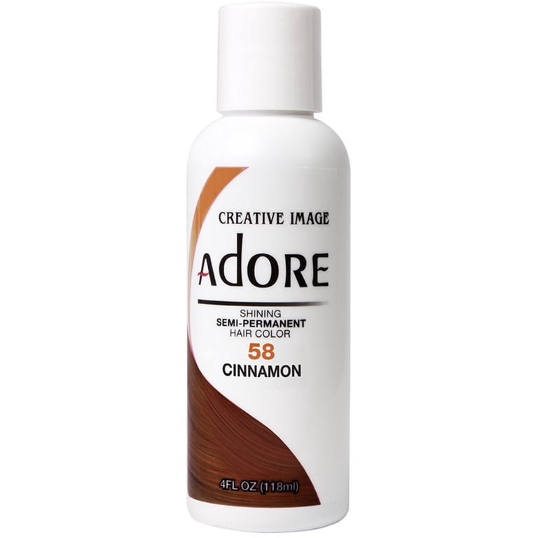 Adore Semi-Permanent Hair Color #58 Cinnamon – 4 oz