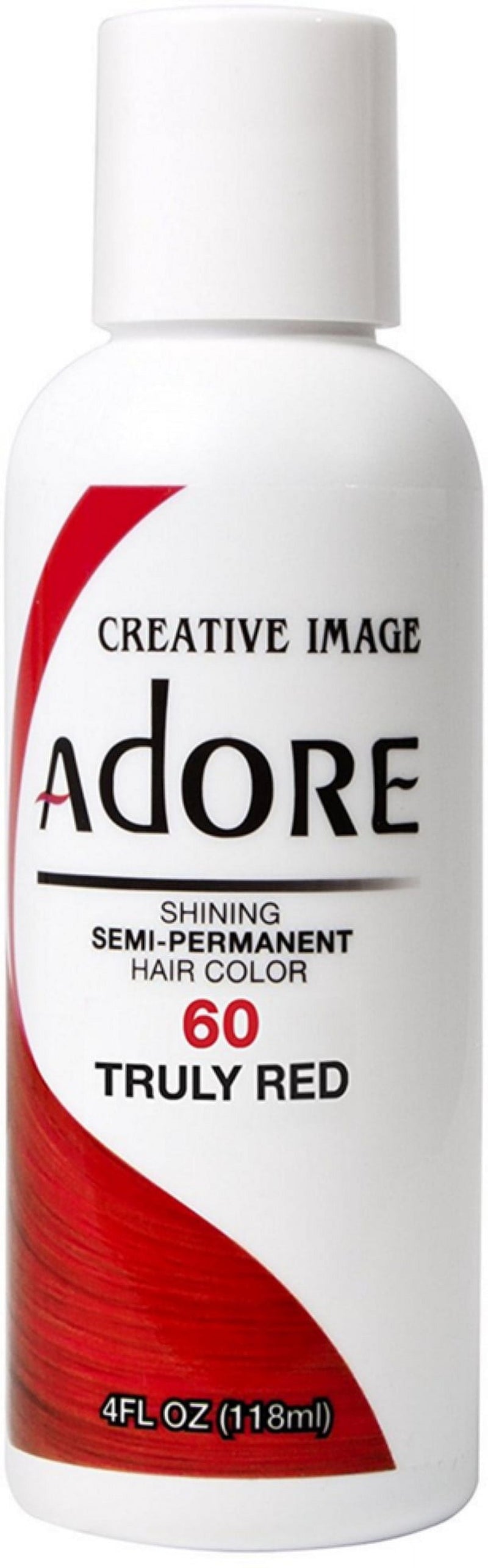 Adore Semi-Permanent Hair Color #60 Truly Red – 4 oz