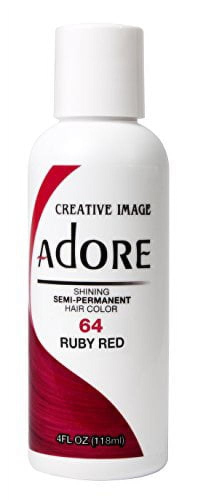 Adore Semi-Permanent Hair Color #64 Ruby Red – 4 oz