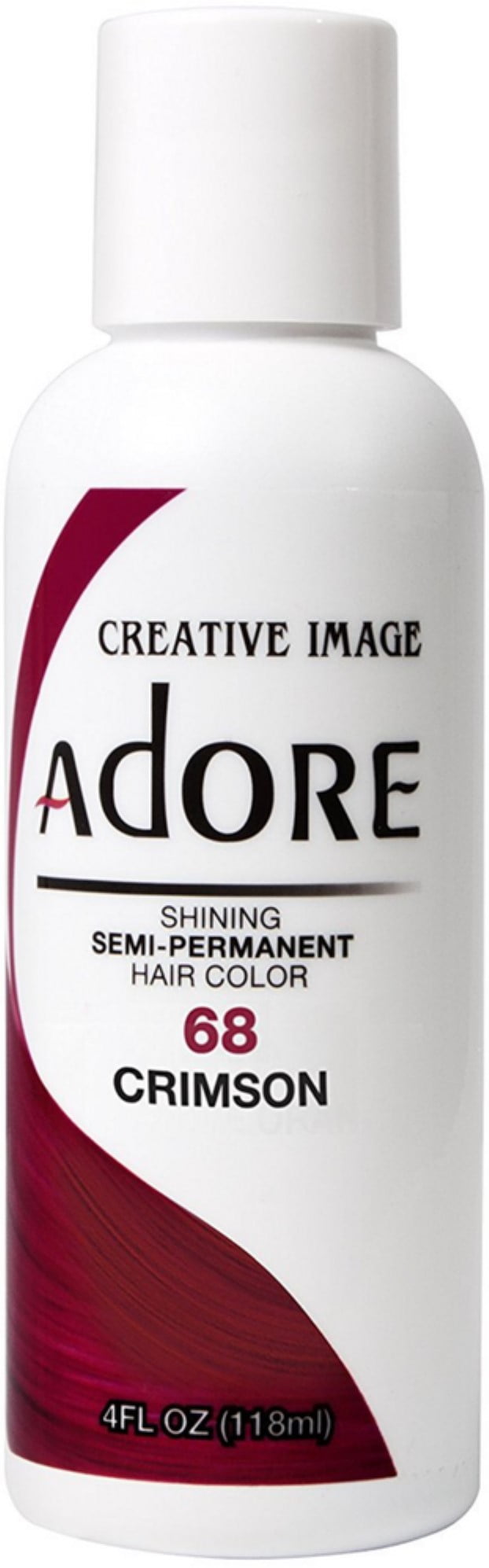 Adore Semi-Permanent Hair Color #68 Crimson – 4 oz