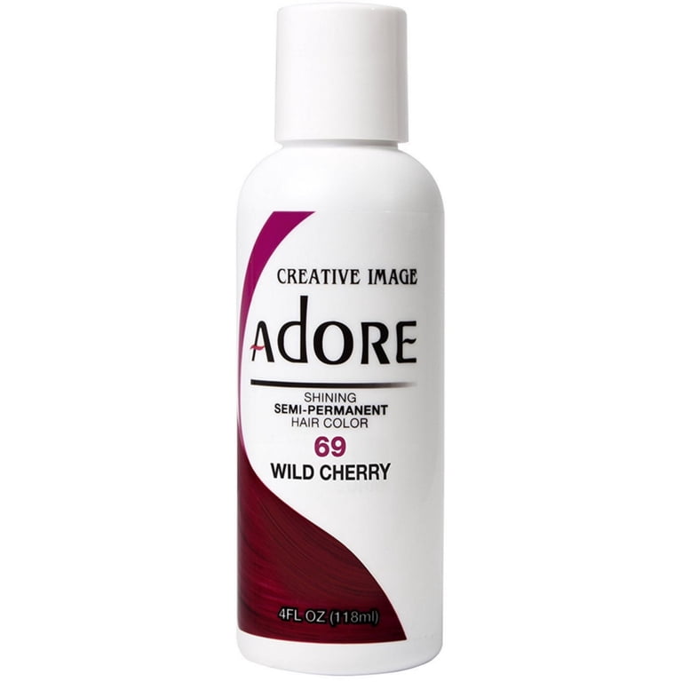 Adore Semi-Permanent Hair Color #69 Wild Cherry – 4 oz