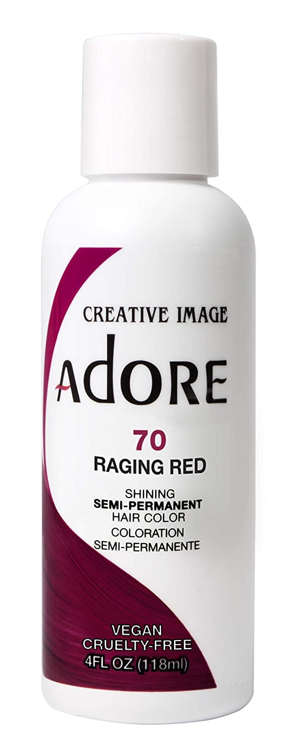Adore Semi-Permanent Hair Color #70 Raging Red – 4 oz