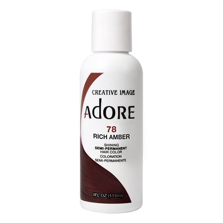 Adore Semi-Permanent Hair Color #78 Rich Amber – 4 oz
