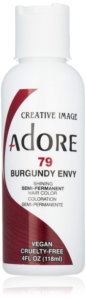 Adore Semi-Permanent Hair Color #79 Burgundy Envy – 4 oz