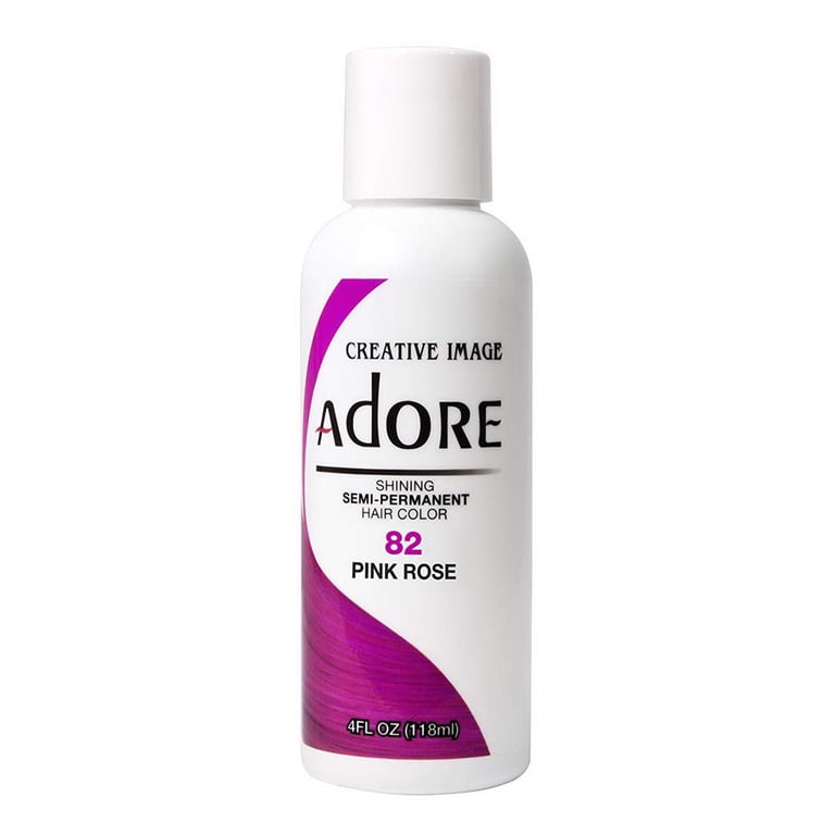 Adore Semi-Permanent Hair Color #82 Pink Rose – 4 oz