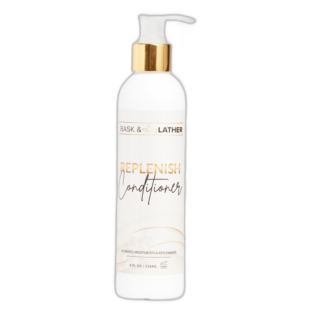 BASK&LATHER REPLENISH CONDITIONER 8oz