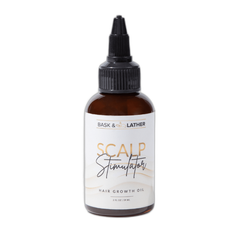 BASK&LATHER SCALP STIMULATOR GROWTH OIL 2oz