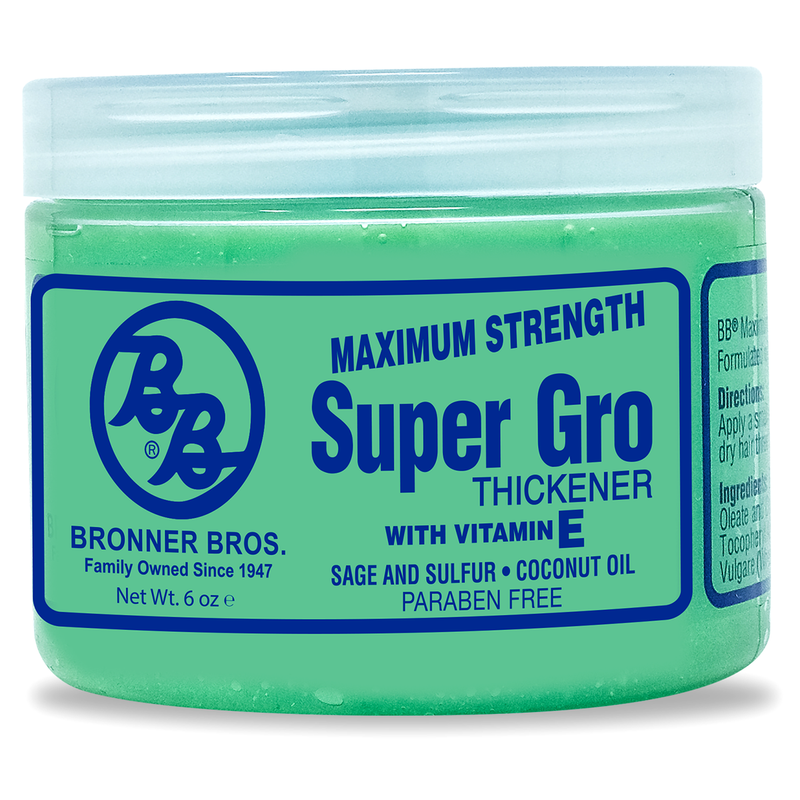 BRONNER BRO SUPER GRO MAXIUM STRENGHT 6 OZ.