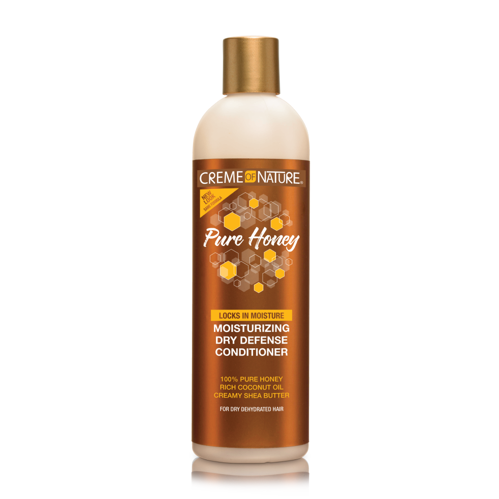 Cream Of Of Nature Pure Honey Hydrate Dry Defense Conditioner 12oz