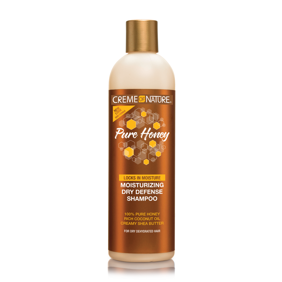Cream Of Nature Pure Honey Hydrate Dry Defense Shampoo 12oz