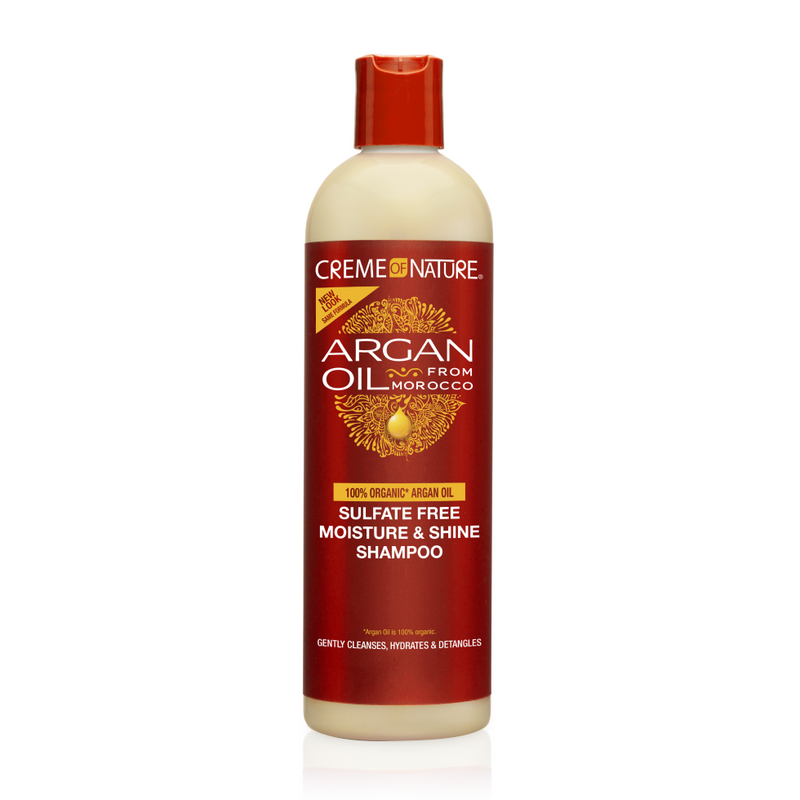 CREAM OF NATURE ARGAN OIL FROM MOROCCO  Sulfate Free Shampoo for Moisture & Shine