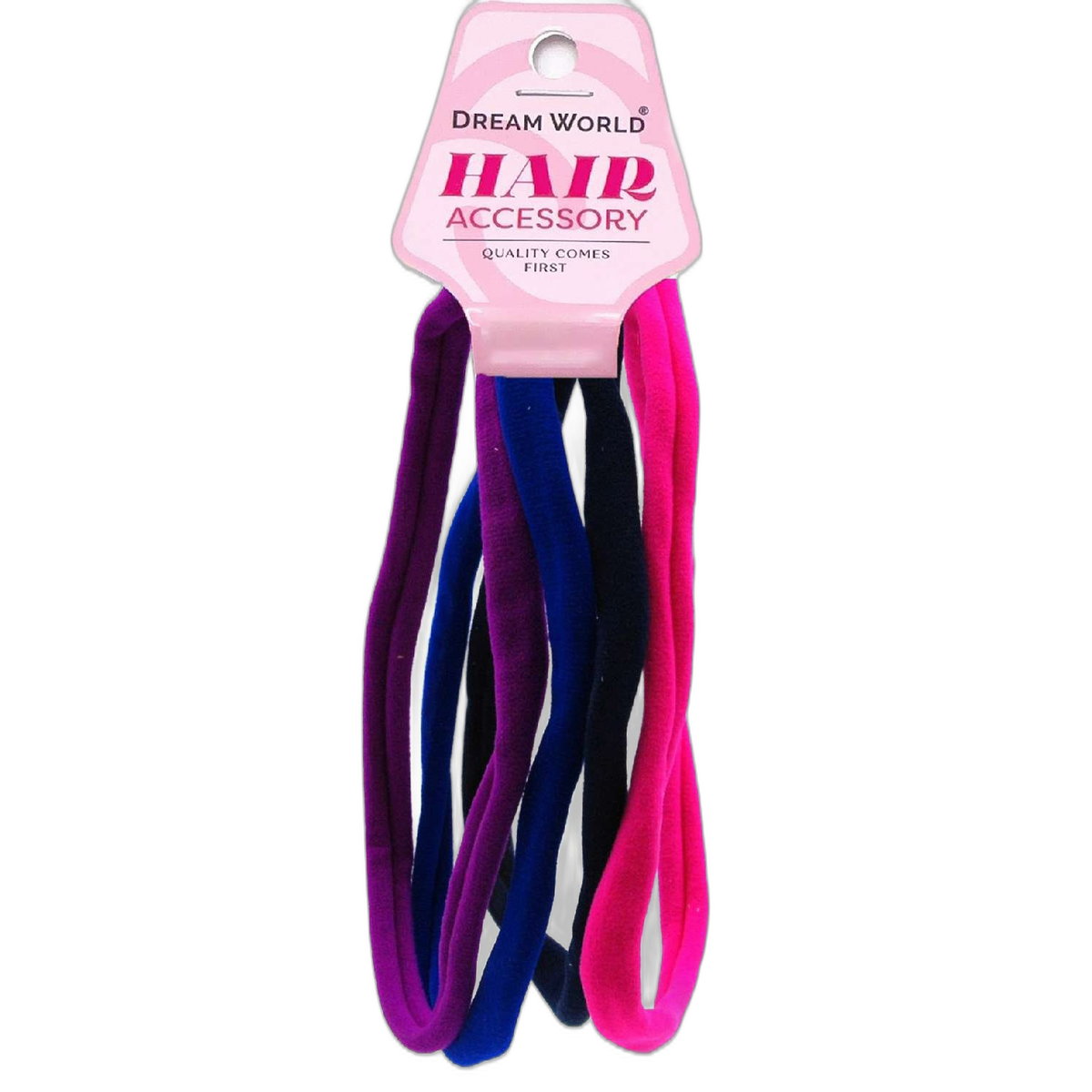 DREAM HEAD BAND JUMBO 4PC ASSORTED