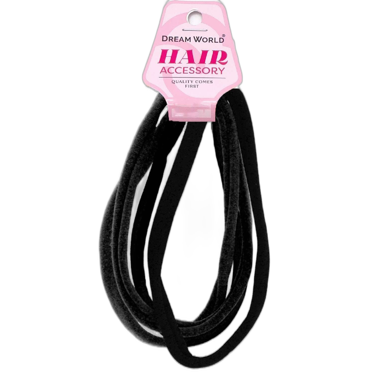 DREAM HEAD BAND JUMBO 4PC BLACK