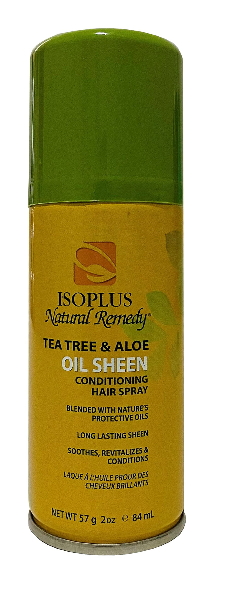 Isoplus Natural Remedy Tea Tree Oil Sheen Spray 2oz