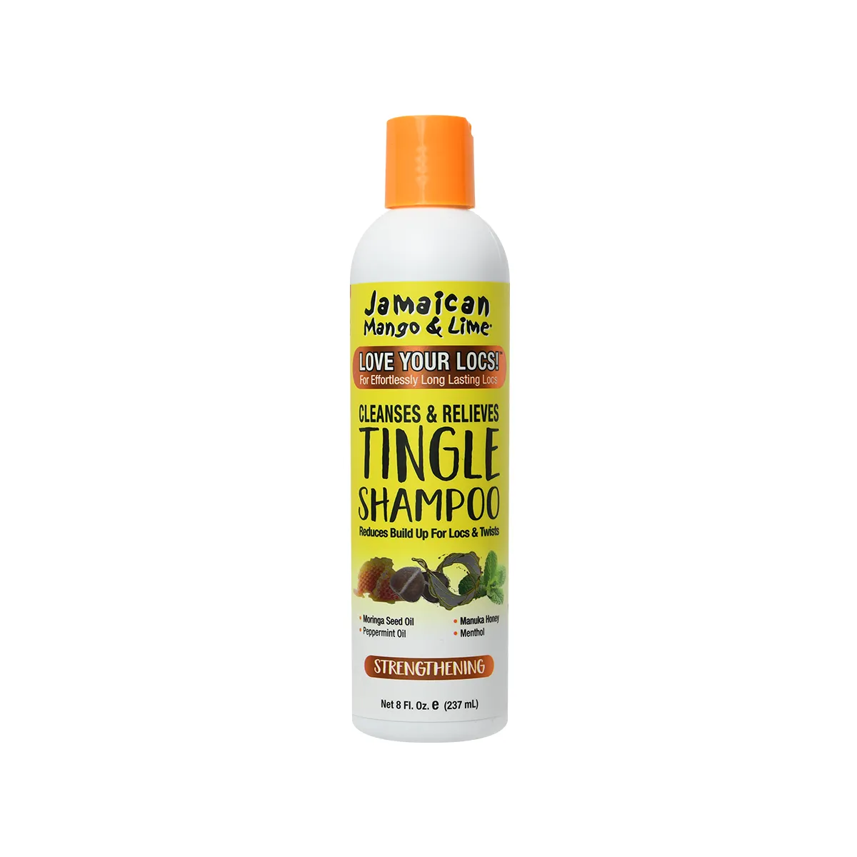 JAMAICAN MANGO & LIME  Tingle Shampoo – Scalp Stimulating Cleanser for Locs & Natural Hair