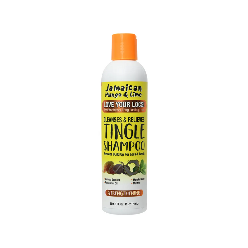 JAMAICAN MANGO & LIME  Tingle Shampoo – Scalp Stimulating Cleanser for Locs & Natural Hair