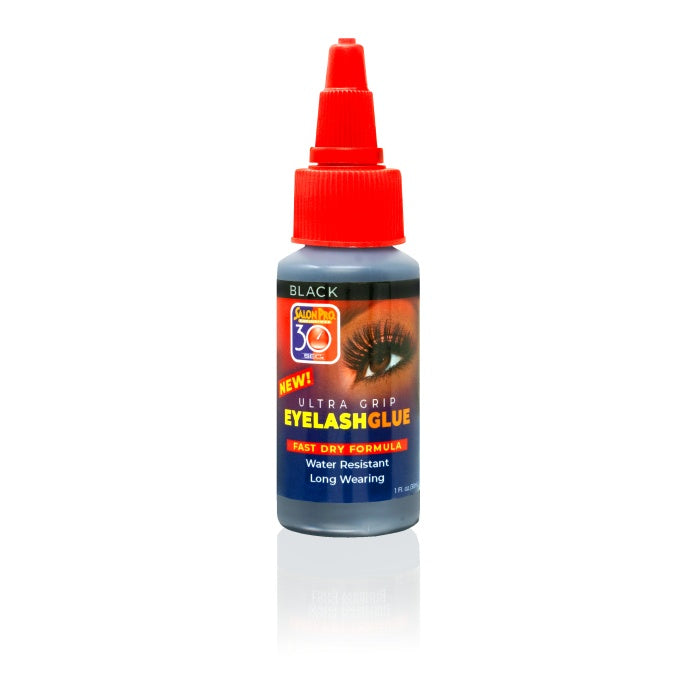 SALON PRO 30 SEC EYELASH GLUE BLK 1oz