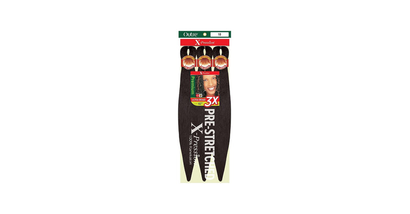 OUTRE X-PRESSION PRE-STRETCHED BRAID 3X 52" #2T1B130