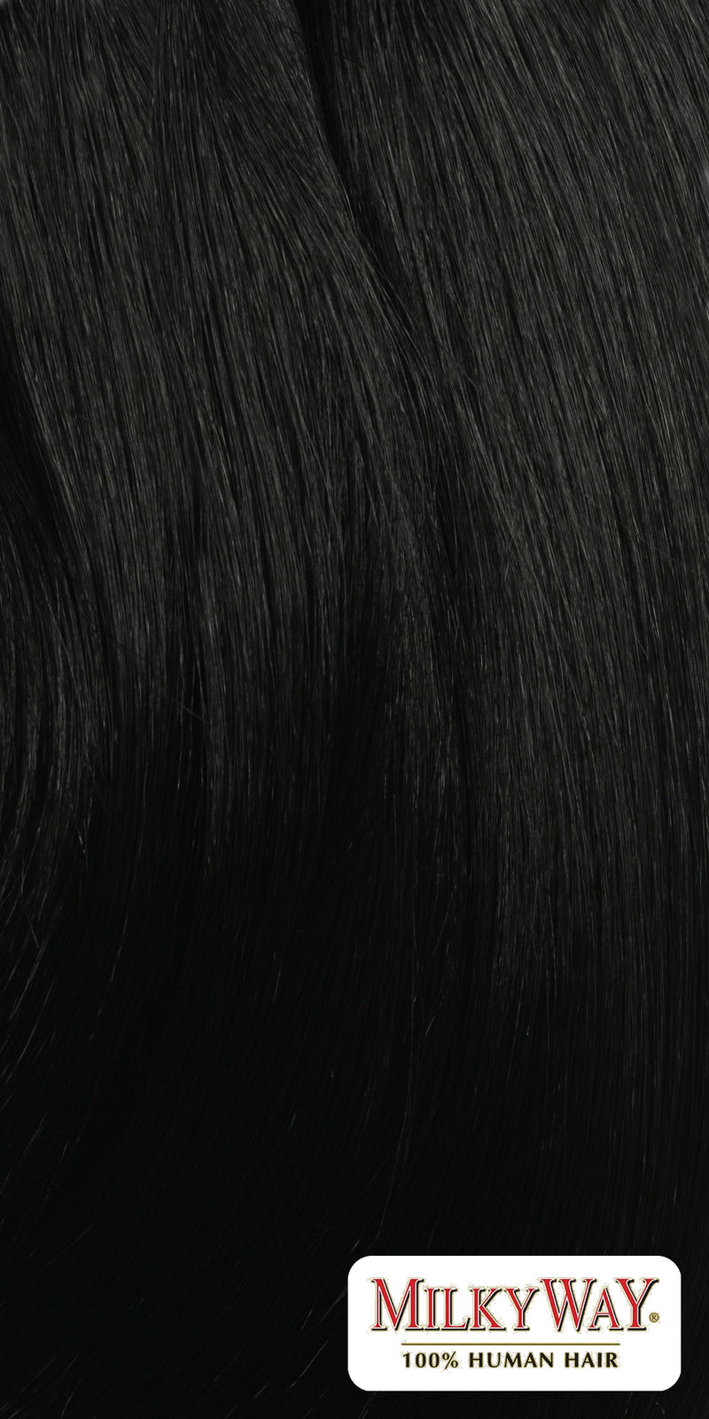 SHAKE N GO Milkyway Pure 100% Human Hair Weave 10"- #1B YAKY WEAVE