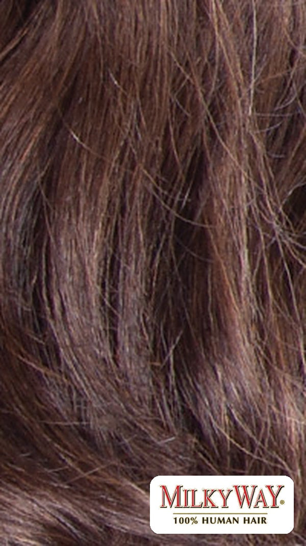 SHAKE N GO Milkyway Pure 100% Human Hair Weave 8"- #4 YAKY WEAVE